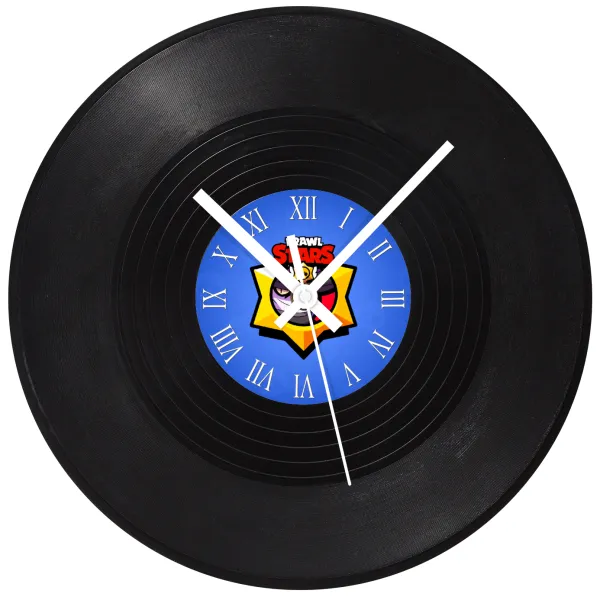 Brawl Stars El primo — Vinyl record wall clock (30cm)
