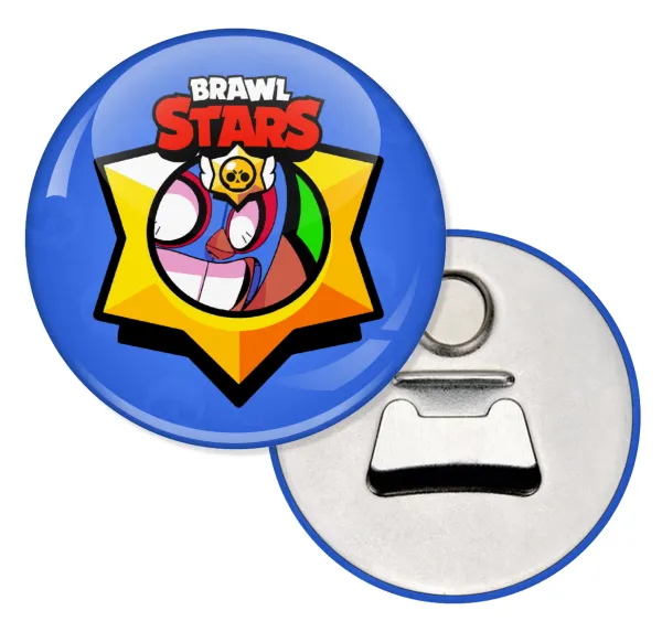 Brawl Stars El primo — Μαγνητάκι & Ανοιχτήρι (5.9cm)