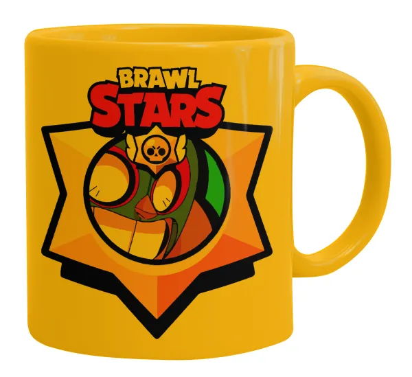 Brawl Stars El primo — Κούπα, κεραμική κίτρινη, 330ml