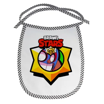 Brawl Stars El primo, Σαλιάρα μωρού αλέκιαστη με κορδόνι Μαύρη