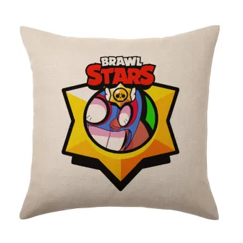 Brawl Stars El primo, Μαξιλάρι καναπέ ΛΙΝΟ 40x40cm περιέχεται το  γέμισμα