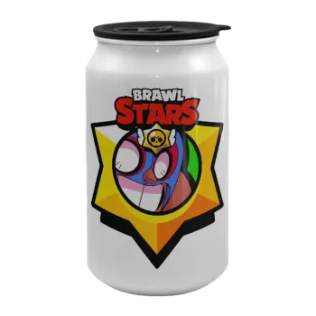 Brawl Stars El primo, Κούπα ταξιδιού μεταλλική με καπάκι (tin-can) 500ml