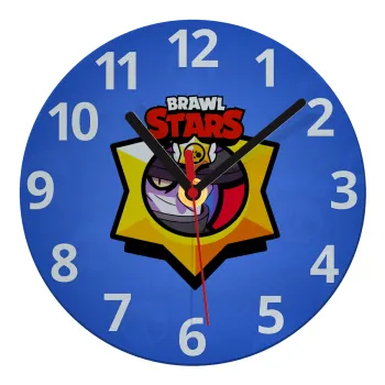 Brawl Stars El primo, Ρολόι τοίχου γυάλινο (20cm)