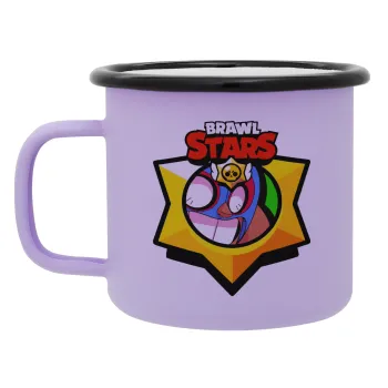 Brawl Stars El primo, Κούπα Μεταλλική εμαγιέ ΜΑΤ Light Pastel Purple 360ml