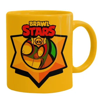 Brawl Stars El primo, Κούπα, κεραμική κίτρινη, 330ml