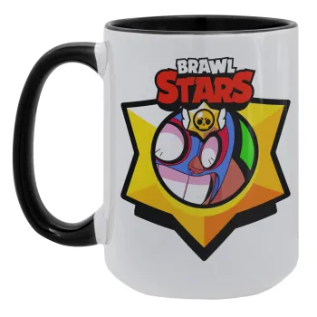 Brawl Stars El primo, Κούπα Mega 15oz, κεραμική Μαύρη, 450ml