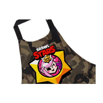 Brawl Stars Melodie, Ποδιά Σεφ με τσέπες, Βαμβακερή, Camouflage (ΕΝΗΛΙΚΩΝ, 100% COTTON)