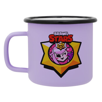 Brawl Stars Melodie, Κούπα Μεταλλική εμαγιέ ΜΑΤ Light Pastel Purple 360ml