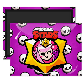 Brawl Stars Melodie, Ορθογώνιο μαγνητάκι ψυγείου διάστασης 9x6cm