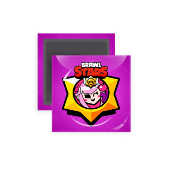 Brawl Stars Melodie, Μαγνητάκι ψυγείου τετράγωνο διάστασης 5x5cm