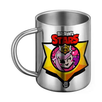 Brawl Stars Melodie, Ανοξείδωτη Μεταλλική Κούπα 450ml - Διπλού Τοιχώματος