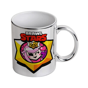 Brawl Stars Melodie, Κούπα κεραμική, ασημένια καθρέπτης, 330ml