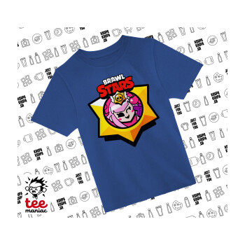 Brawl Stars Melodie, Παιδικό T-Shirt ΜΠΛΕ από 100% βαμβάκι, για κάθε μέρα. Vegan & OEKO-TEX πιστοποιημένο.