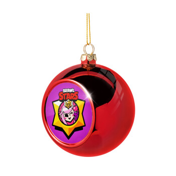 Brawl Stars Melodie, Christmas tree ball Red 8cm