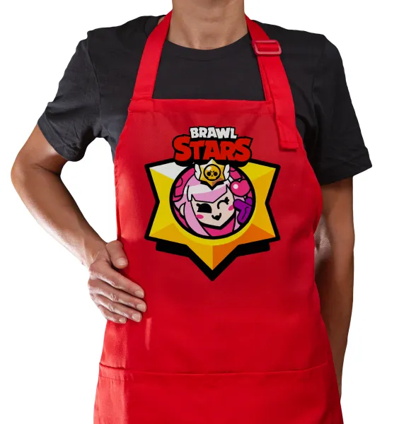 Brawl Stars Melodie — Κόκκινη Ποδιά μαγειρικής με τσέπες (ΕΝΗΛΙΚΩΝ)