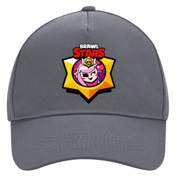 Brawl Stars Melodie — Ultimate Adult Hat Grey, (100% COTTON DRILL, ADULT, UNISEX, ONE SIZE)