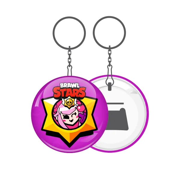 Brawl Stars Melodie — Metal keychain 5cm with bottle opener