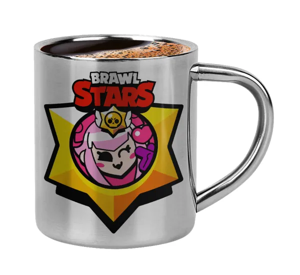 Brawl Stars Melodie — Κουπάκι μεταλλικό διπλού τοιχώματος για espresso (220ml)