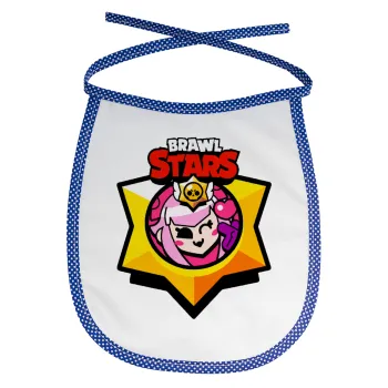 Brawl Stars Melodie, Σαλιάρα μωρού αλέκιαστη με κορδόνι Μπλε