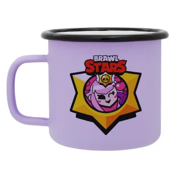 Brawl Stars Melodie, Κούπα Μεταλλική εμαγιέ ΜΑΤ Light Pastel Purple 360ml