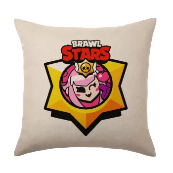 Brawl Stars Melodie, Μαξιλάρι καναπέ ΛΙΝΟ 40x40cm περιέχεται το  γέμισμα