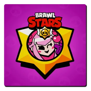 Brawl Stars Melodie, Τετράγωνο μαγνητάκι ξύλινο 6x6cm
