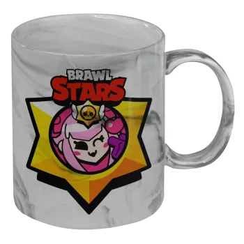 Brawl Stars Melodie, Κούπα κεραμική, marble style (μάρμαρο), 330ml
