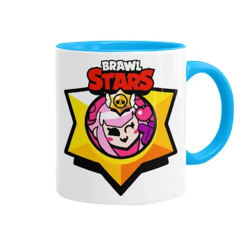 Brawl Stars Melodie, Κούπα χρωματιστή γαλάζια, κεραμική, 330ml