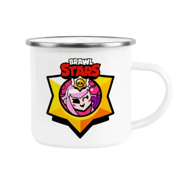 Brawl Stars Melodie, Κούπα Μεταλλική εμαγιέ λευκη 360ml