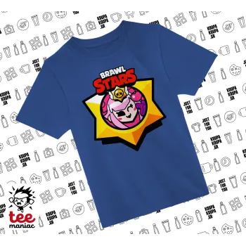 Brawl Stars Melodie, Παιδικό T-Shirt ΜΠΛΕ από 100% βαμβάκι, για κάθε μέρα. Vegan & OEKO-TEX πιστοποιημένο.