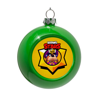 Brawl Stars Ruffs, Στολίδι Χριστουγεννιάτικη μπάλα δένδρου Πράσινο 8cm
