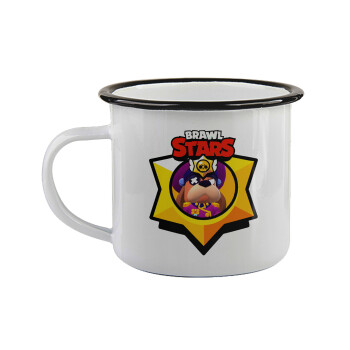 Brawl Stars Ruffs, Κούπα εμαγιέ με μαύρο χείλος 360ml