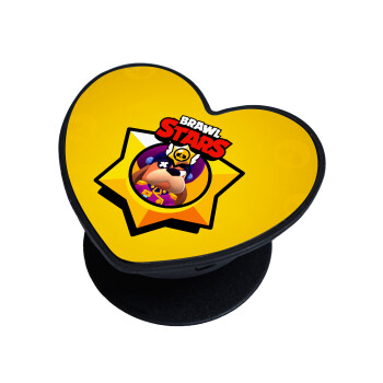 Brawl Stars Ruffs, Phone Holders Stand  καρδιά Μαύρο Βάση Στήριξης Κινητού στο Χέρι