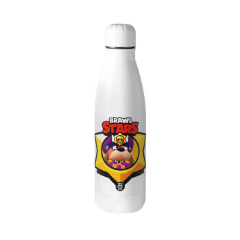 Brawl Stars Ruffs, Μεταλλικό παγούρι θερμός (Stainless steel), 500ml