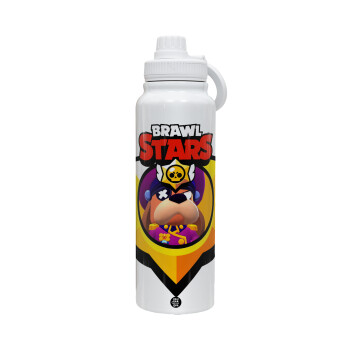 Brawl Stars Ruffs, Θερμός 1L Ανοξείδωτο με Βάση Κινητού & Διπλά Τοιχώματα