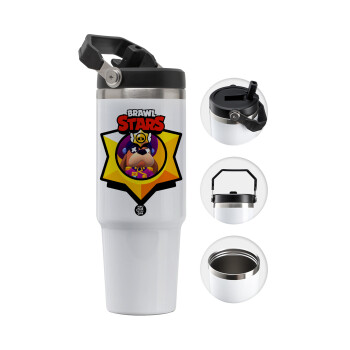 Brawl Stars Ruffs, Θερμός Ανοξείδωτο 30oz με χερούλι