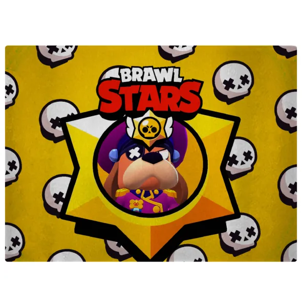 Brawl Stars Ruffs — Επιφάνεια κοπής γυάλινη (38x28cm)