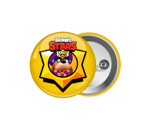 Brawl Stars Ruffs — Pin badge, 5.9cm