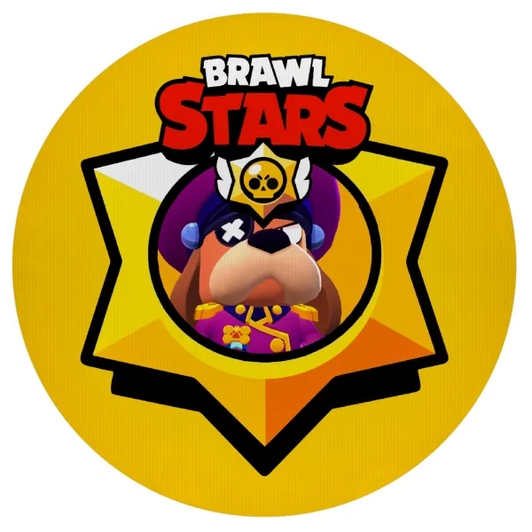 Brawl Stars Ruffs — Mousepad Round 20cm