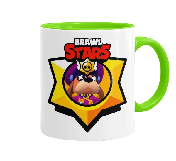 Brawl Stars Ruffs — Κούπα χρωματιστή βεραμάν, κεραμική, 330ml