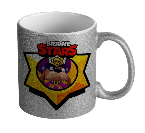 Brawl Stars Ruffs — Glitter Ασημένια