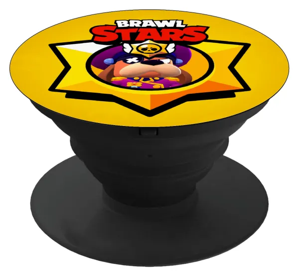 Brawl Stars Ruffs — Phone Holders Stand  Black Hand-held Mobile Phone Holder