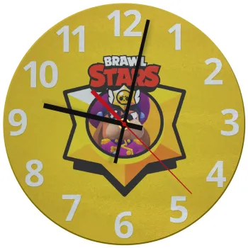 Brawl Stars Ruffs, Ρολόι τοίχου γυάλινο (30cm)