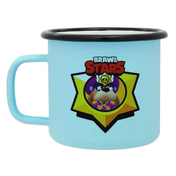 Brawl Stars Ruffs, Κούπα Μεταλλική εμαγιέ ΜΑΤ σιέλ 360ml