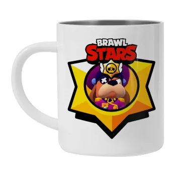 Brawl Stars Ruffs, Mug Stainless steel double wall 300ml