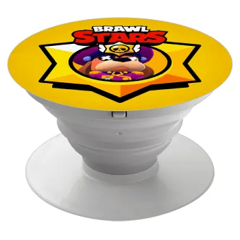 Brawl Stars Ruffs, Phone Holders Stand  Λευκό Βάση Στήριξης Κινητού στο Χέρι