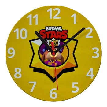 Brawl Stars Ruffs, Ρολόι τοίχου γυάλινο (20cm)