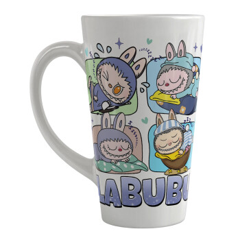 Labubu, Κούπα κωνική Latte Μεγάλη, κεραμική, 450ml
