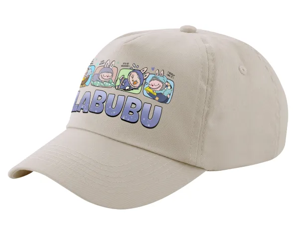 Labubu — SAND Adult Cap Cotton (UNISEX, ONE SIZE)