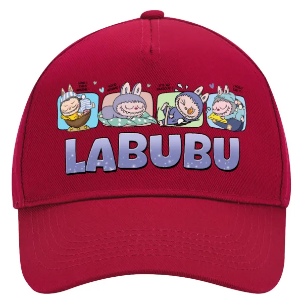 Labubu — Καπέλο Ενηλίκων Ultimate ΚΟΚΚΙΝΟ, (100% ΒΑΜΒΑΚΕΡΟ DRILL, ΕΝΗΛΙΚΩΝ, UNISEX, ONE SIZE)